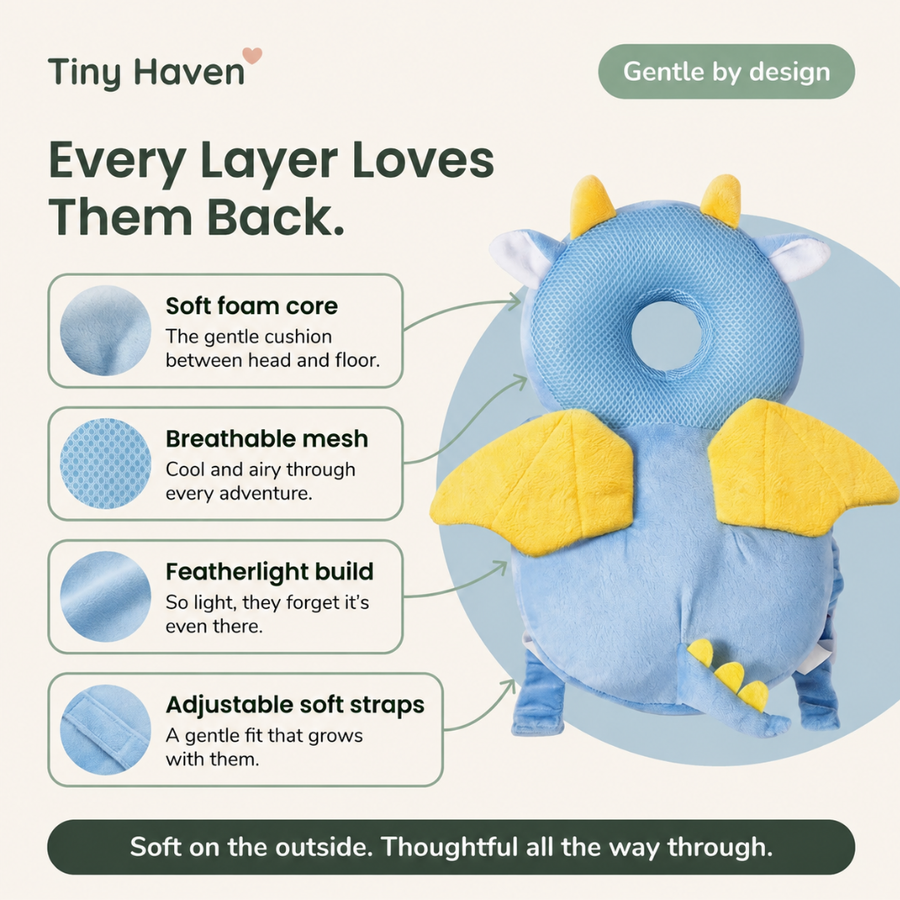 Tiny Guardian™ Head Protection Pillow