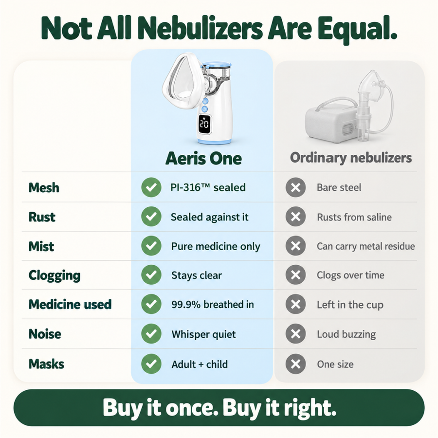 Aeris One | Relief for Coughs, Congestion & Tight Chests